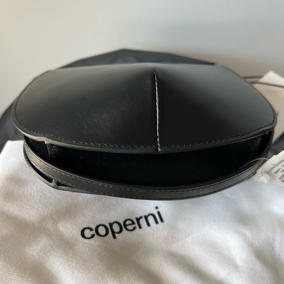 Coperni Mini U.F.O. Leather Top Handle Bag Black - Picture 8 of 13